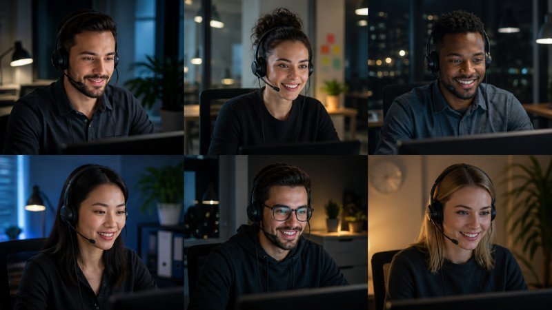 Le service client d'un prestataire de service location saisonnière