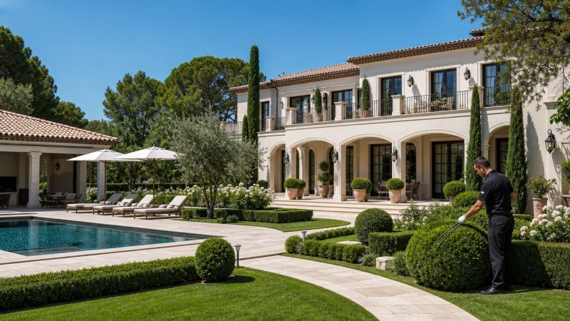 Une villa très bien entretenue par un service de conciergerie de luxe